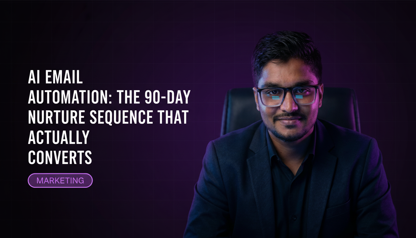 AI Email Automation: The 90-Day Nurture Sequence That Actually Converts