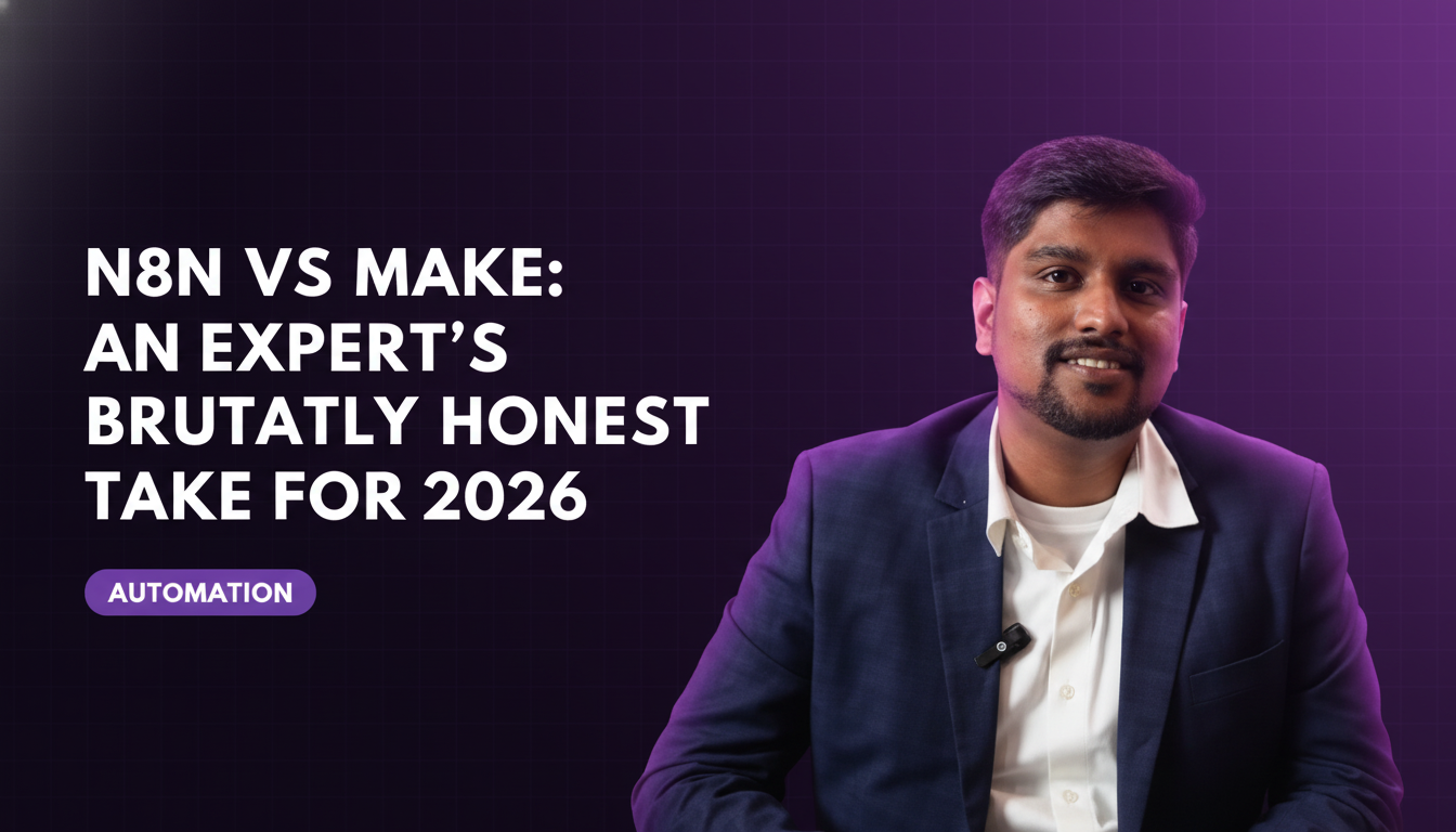 n8n vs Make: An Expert’s Brutally Honest Take for 2026